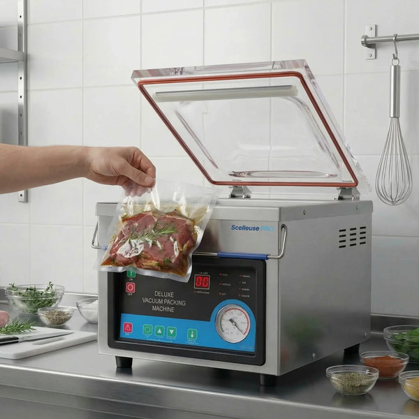 Pequeña máquina de vacío de campana de 26 cm
