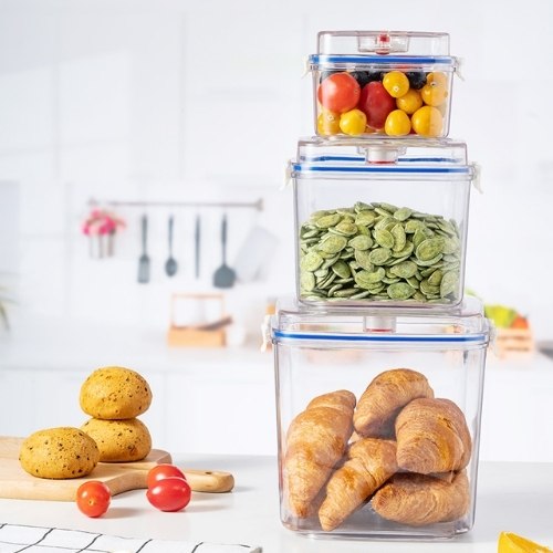 Recipiente al vacío hermética