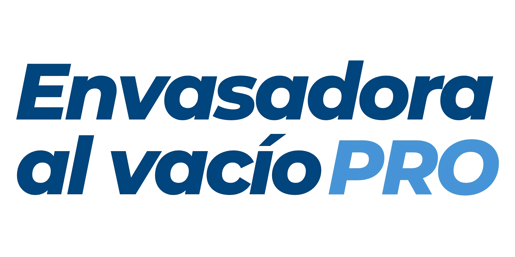 Logo envasadora al vacío pro