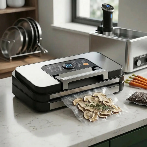 Máquina de vacío alimentaria para particulares