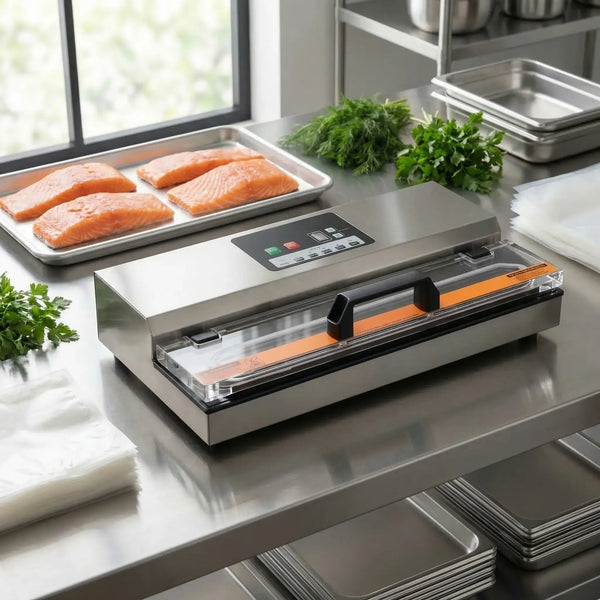 Máquina de vacío para salmón