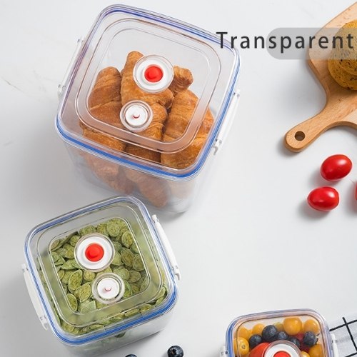 Recipiente al vacío hermética con bomba - (PACK DE 3)