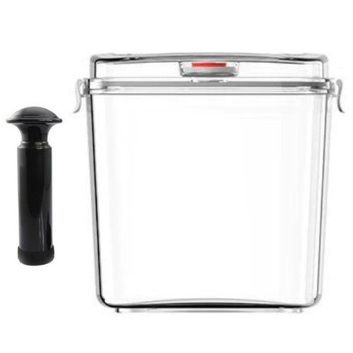 recipiente al vacío hermética con bomba