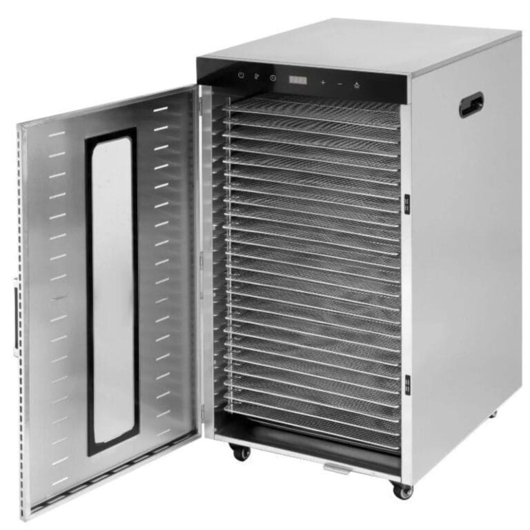 Deshidratador de alimentos profesional - 24 bandejas (2000W / 30 a 90°C)