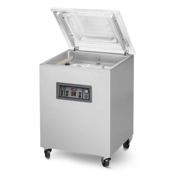 Máquina envasadora al vacío industrial (2 barras de 52cm / 2400 a 3500W)