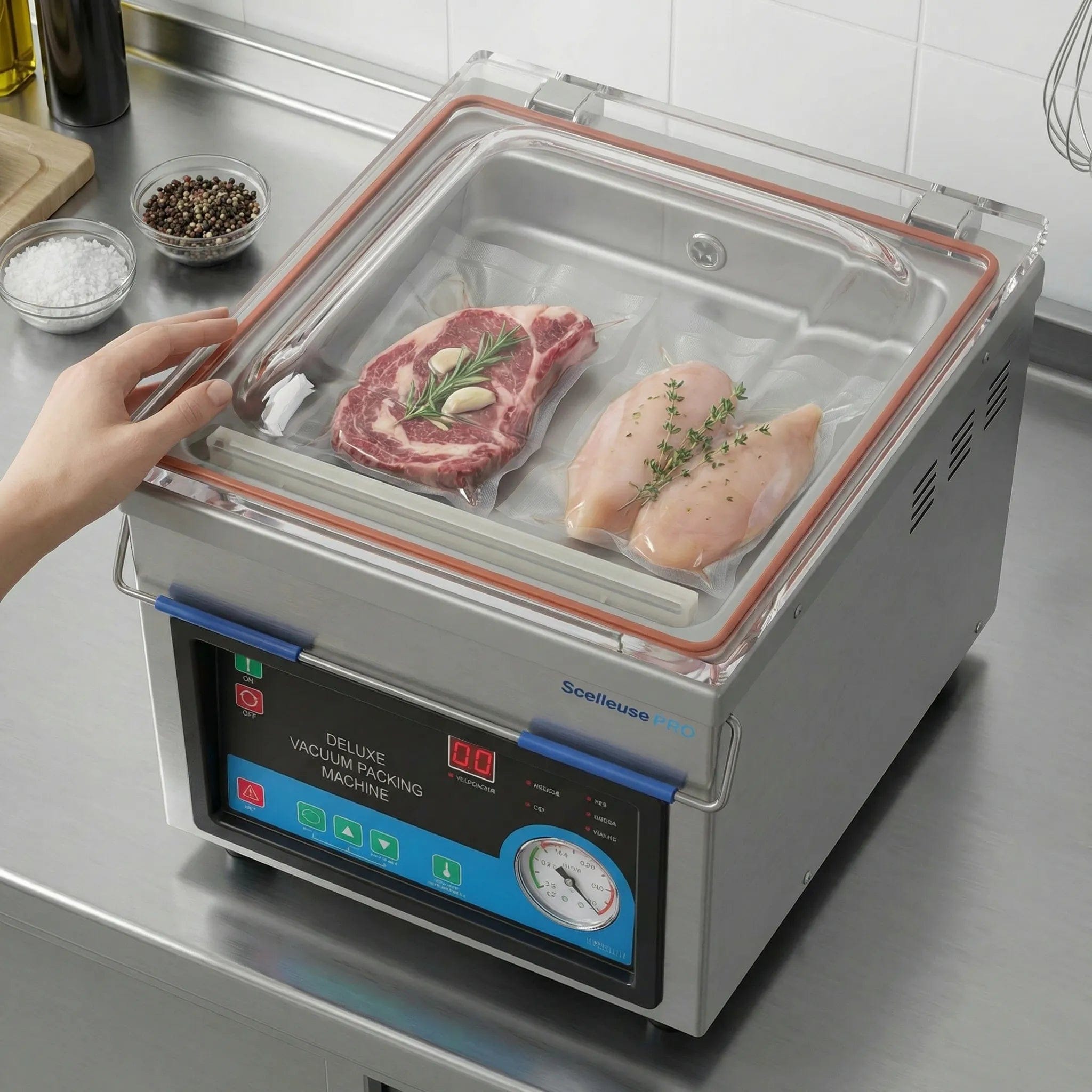 Petite Machine Sous Vide à Cloche Pro