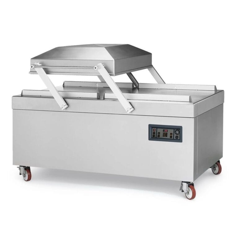 Máquina envasadora al vacío industrial (2 barras de 84cm / 7000 a 9000W)