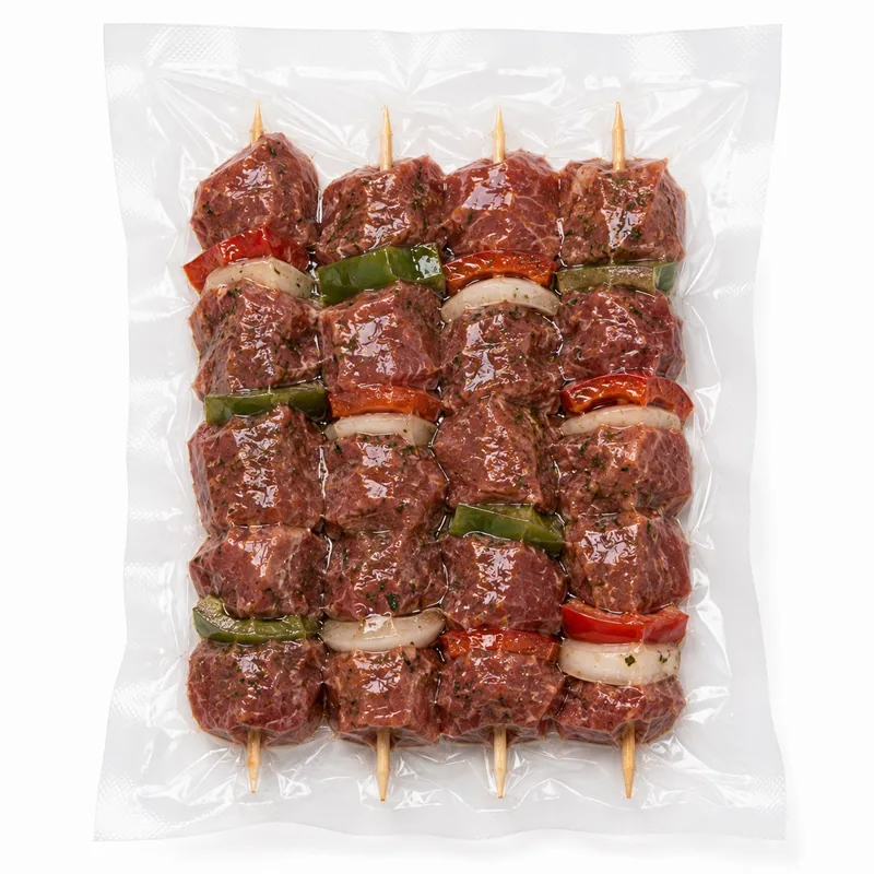 Butchery preparaciones et brochettes sous vide